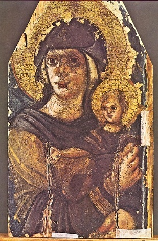Mother of God ca. 550  Unknown Artist  St Catherine Monastery Mt. Sinai Egypt